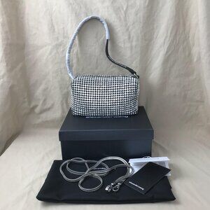 NEW Alexander Wang Rhinestone Bag in silver